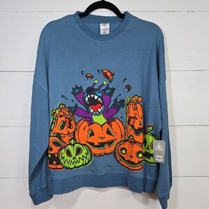 NWT Disney Parks Stitch Halloween Sweatshirt (2024)